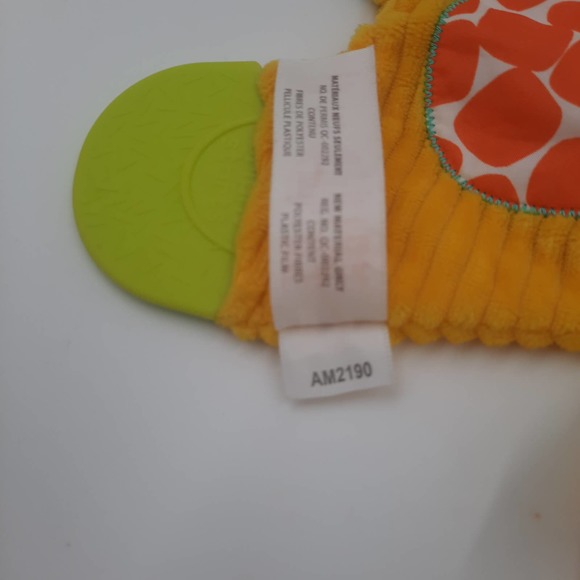 Bright Starts Giraffe Baby Lovey Yellow 10 Inch Plush Stuffed Animal Toy Gift - Picture 4 of 5